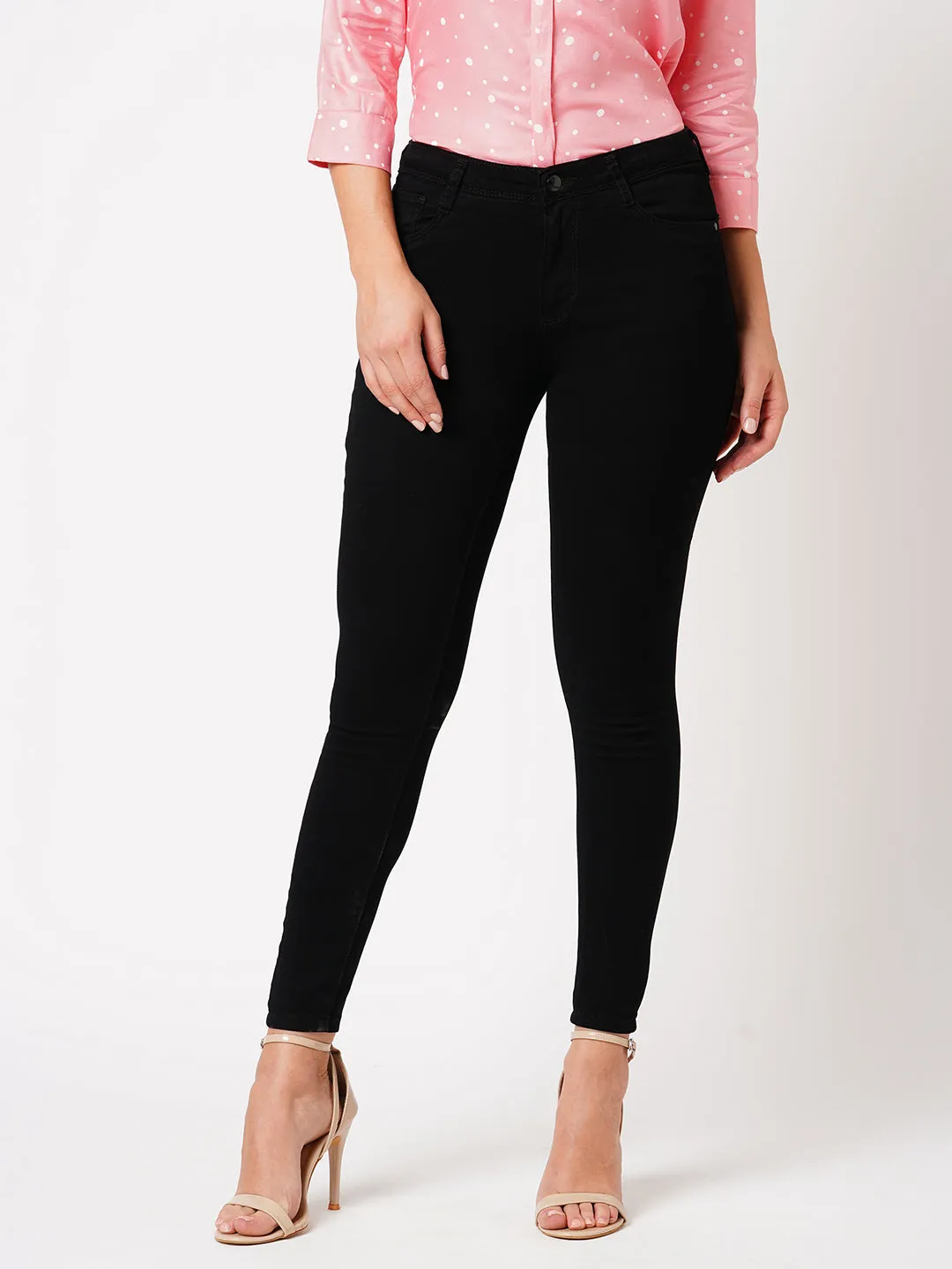 Women High-Rise Skinny Fit Jeans