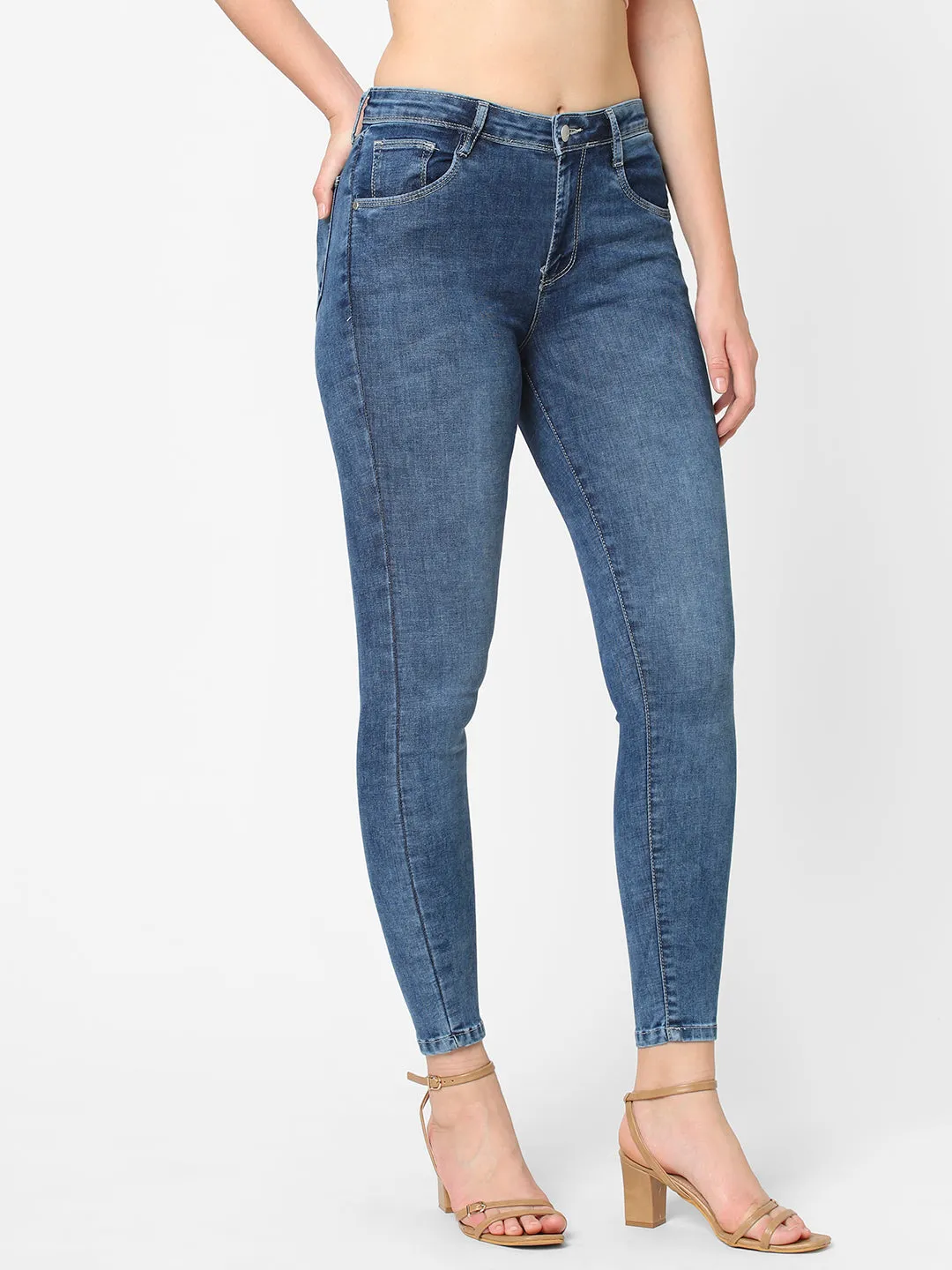 Women High-Rise Skinny Jeans