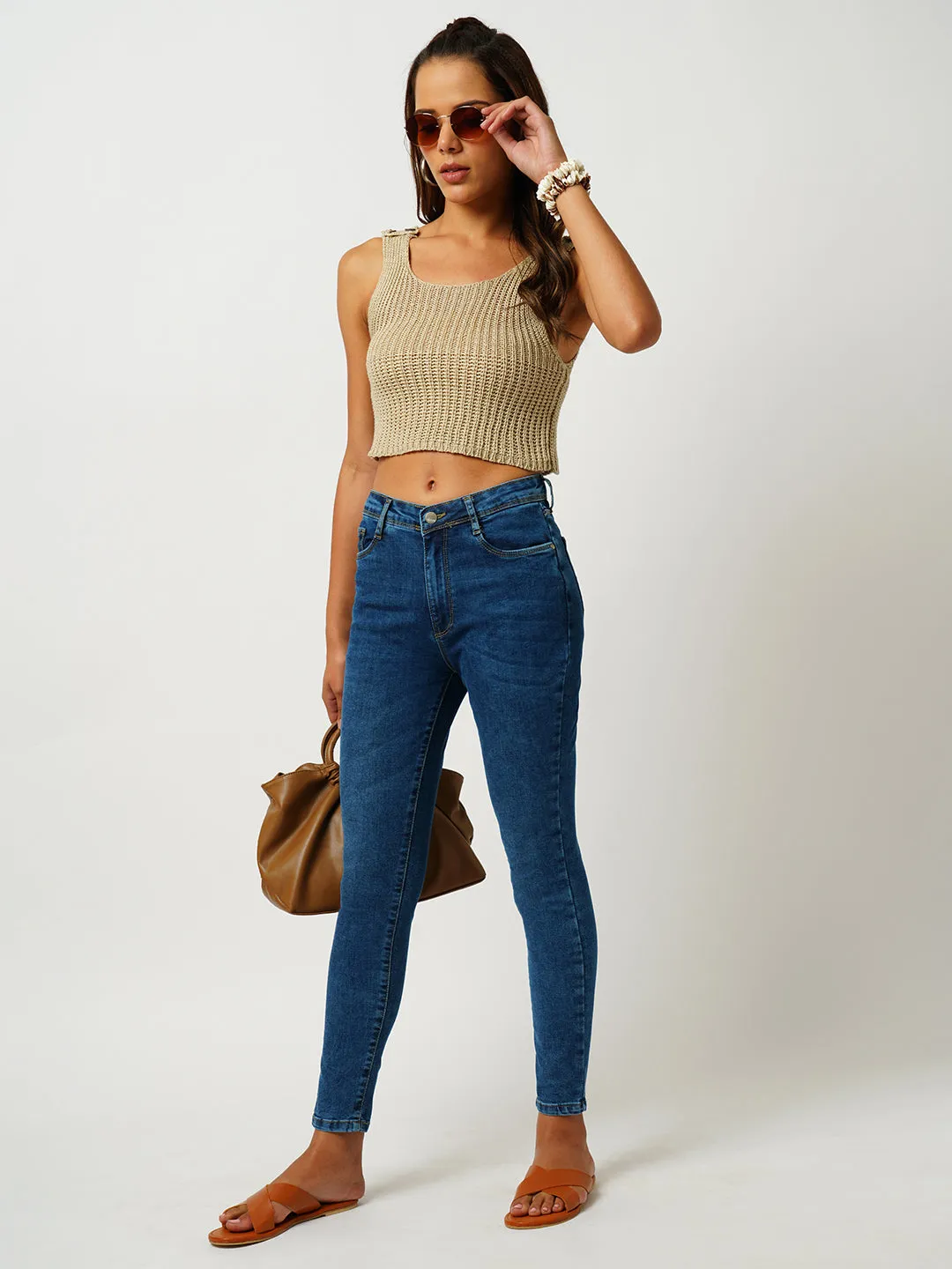 Women High-Rise Skinny Jeans