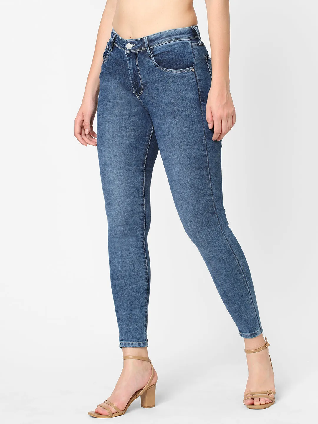 Women High-Rise Skinny Jeans