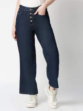 Women High-Rise Wide Leg Jeans