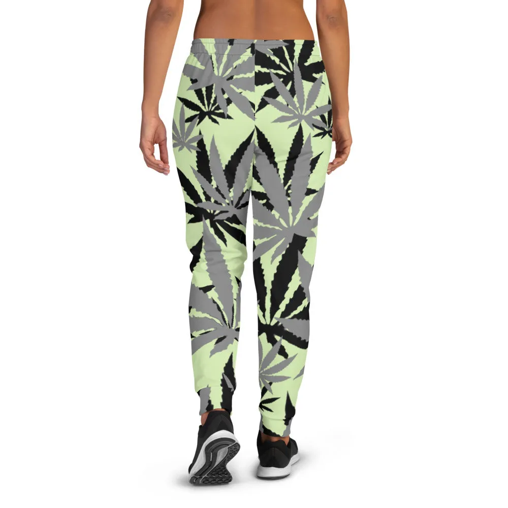 Women's Green E4SO Joggers