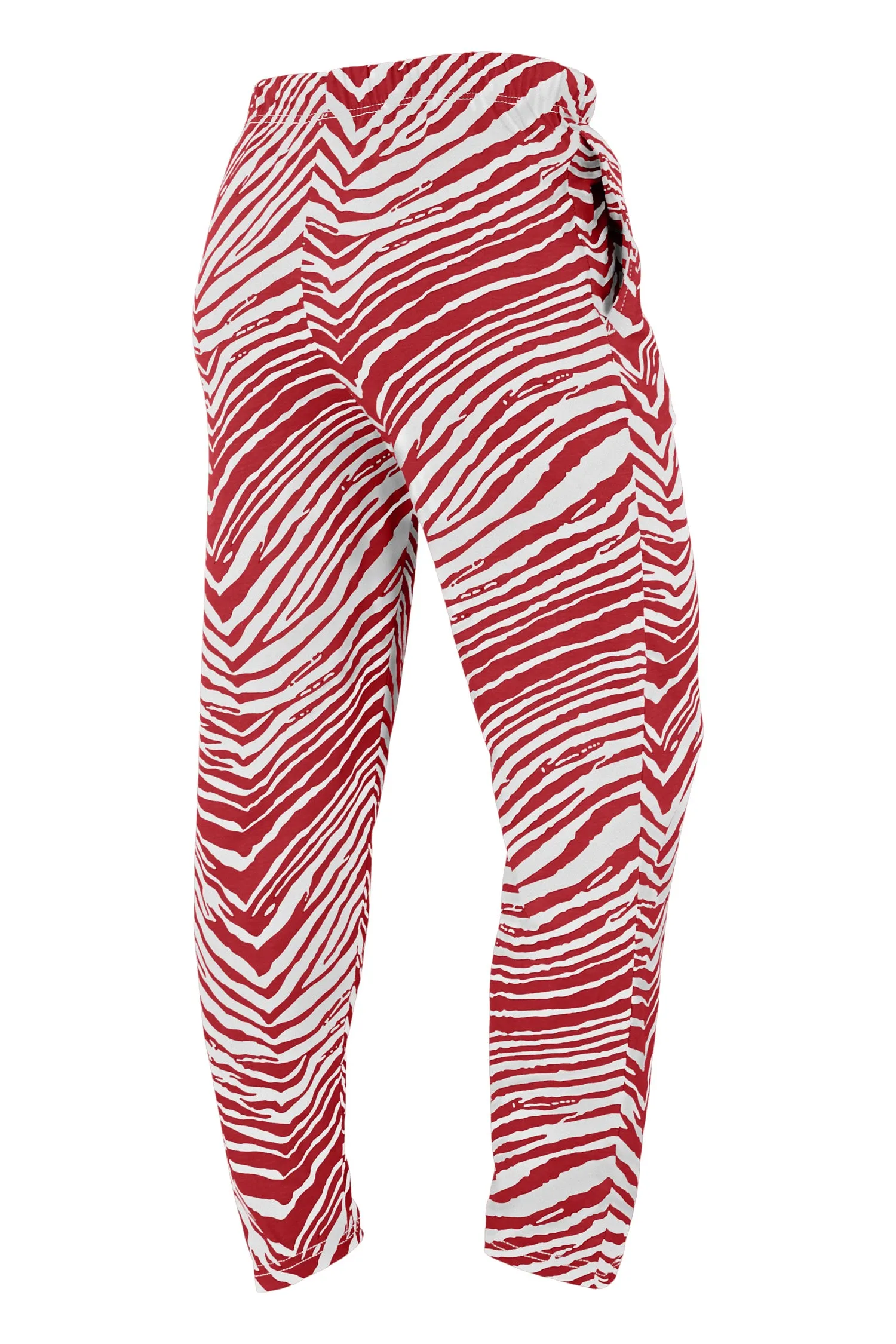 Zubaz NFL Adult Unisex Z88 Zebra Pants, Arizona Cardinals For Men and Women